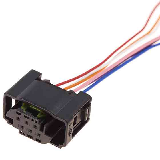 Разьем коннектор с проводом, 6-кон., Корп, Дросс, Заслонки Педали Акселератора Bosch,  1-967616-1, BMW, Mercedes-Benz Киев