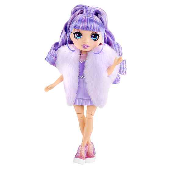 Ігровий набір з лялькою Rainbow High серії Creative Crystals - Віолетта Дніпро
