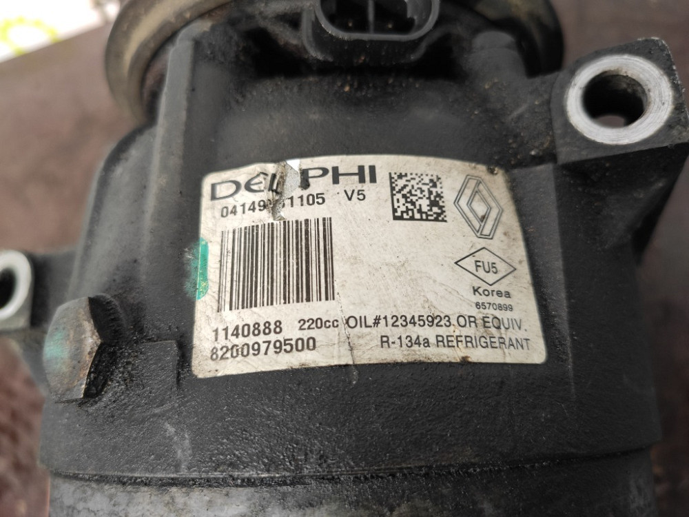 Компресор кондиціонера Renault Trafic 2.5 dci 2007-2013 (8200979500) Ковель - изображение 4