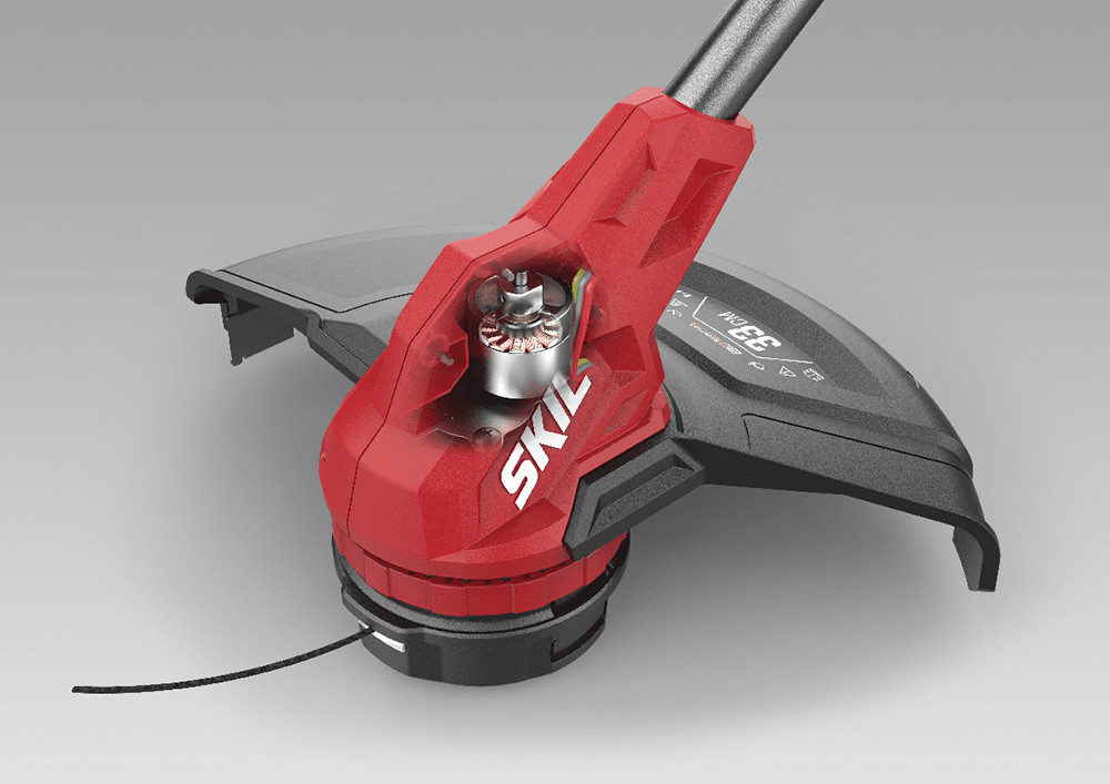 Триммер аккумуляторный, SKIL 0250 CA + энергокомплект 3111 АА 11073200502 (аккумулятор 4,0 Ah, зарядное устройство) промо-комплект Одесса - изображение 2