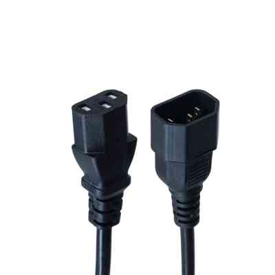 Кабель живлення C13 to C14 2.0m black Armorstandart (ARM73125) Вінниця