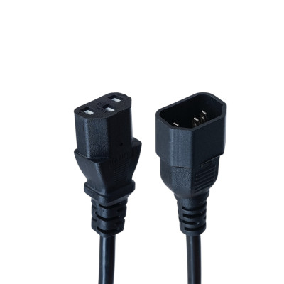 Кабель живлення C13 to C14 2.0m black Armorstandart (ARM73125) Вінниця - фото 1