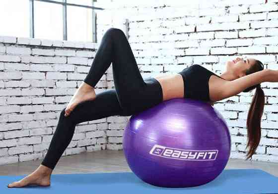 EasyFit М'яч для фітнеса EasyFit 85 см фіолетовий Коломия