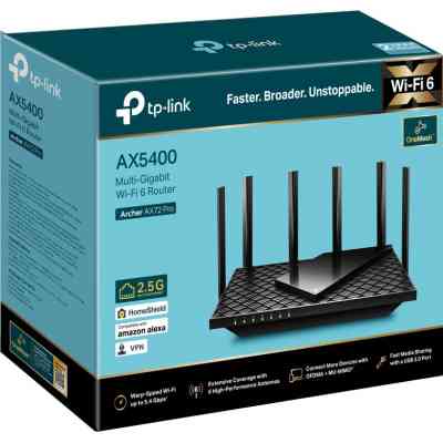 Маршрутизатор TP-Link ARCHER AX72 PRO (ARCHER-AX72-PRO) Винница
