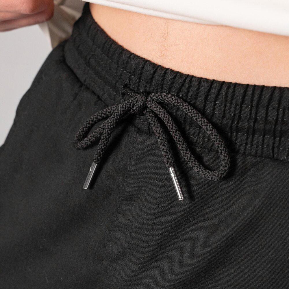 Чоловічі чорні штани демісезонні котонові прямого крою Pobedov Step Київ - фото 14