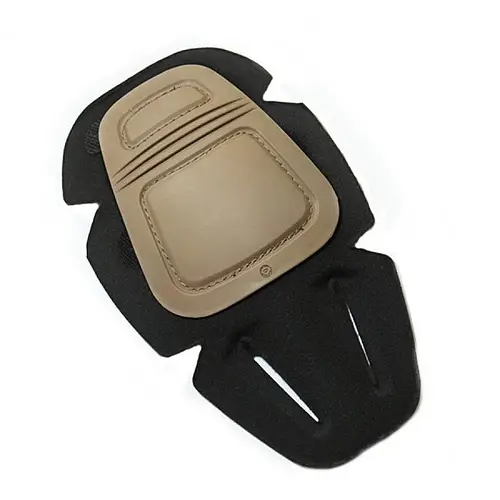 Комплект захисту Наколінники + налокотники Combat із удароміцного пластику (Коричневий) Вінниця - фото 10