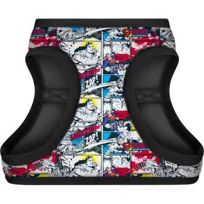 Шлей для собак WAUDOG Clothes с QR паспортом "Супермен комикс" XS1 (1001-4006) Винница