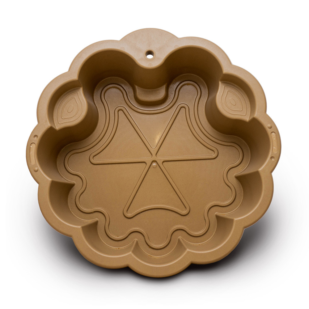 ЭКО НОВИНКА детская песочница бассейн в форме цветка DOLONI коричневая (01234/01eco) Киев - изображение 2