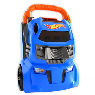 Автотрек Hot Wheels Портативный трек-контейнер с 4 равнобедренными дорожками (HWCC14) Винница - изображение 1