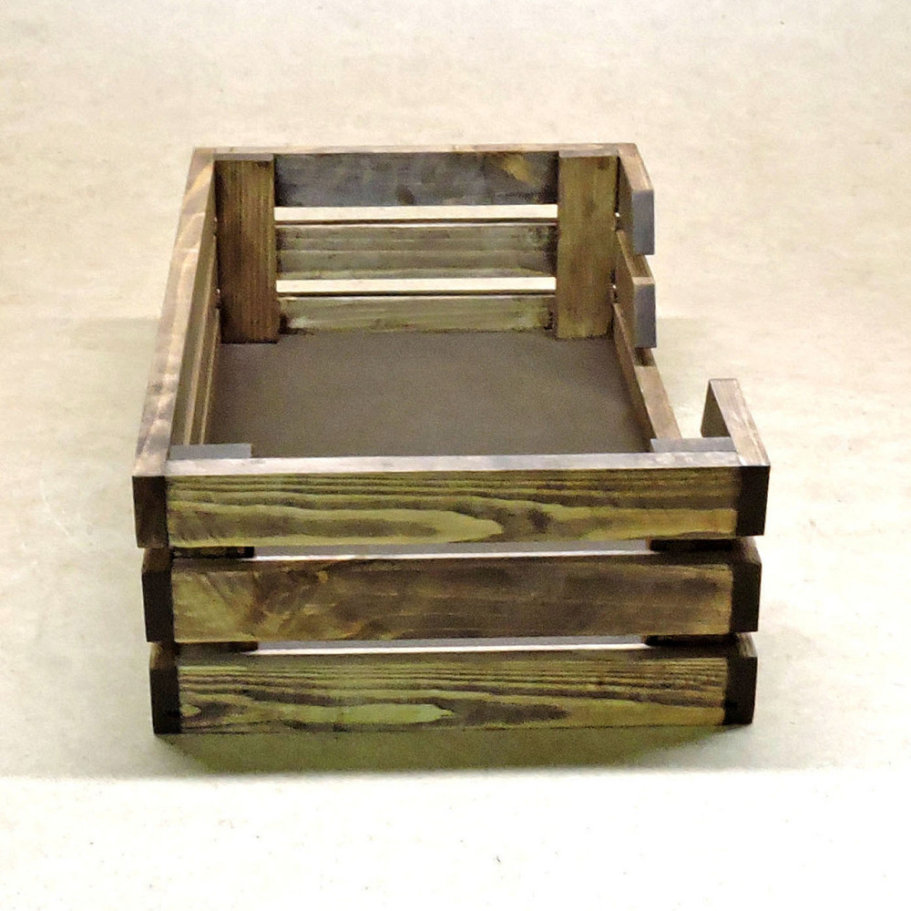 Лежак деревянный для собаки 