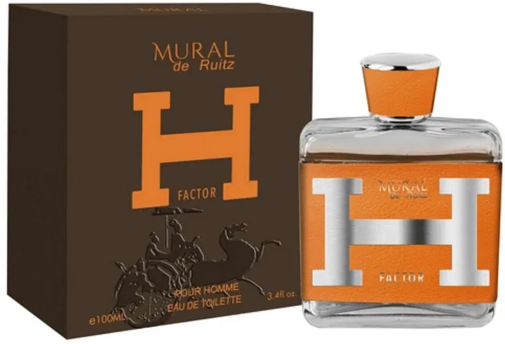 Мужская парфюмерная вода Mural H Factor 100 мл — стильный восточный аромат с нотами кожи и пряностей. Харьков - изображение 2
