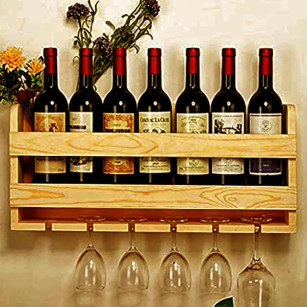 Настінна винна полиця "Кавасакі" каррі Миколаїв - фото 1