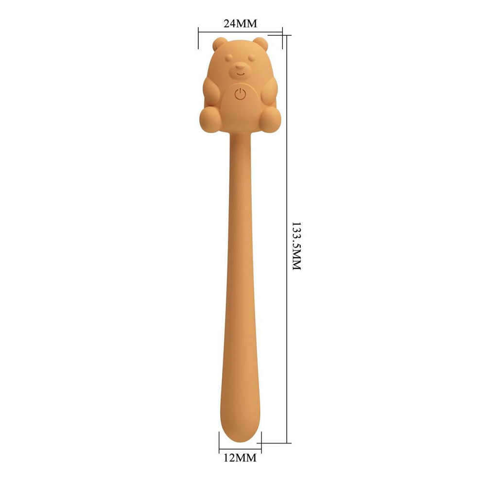 Вібратор CUTE BEAR, Flirting Stick, 7 vibration functions, Magnetic USB charging Sex Aura Київ - фото 8