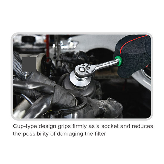 Набір знімачів масляних фільтрів 6 од. TOPTUL JGAI0603 Одеса - фото 3