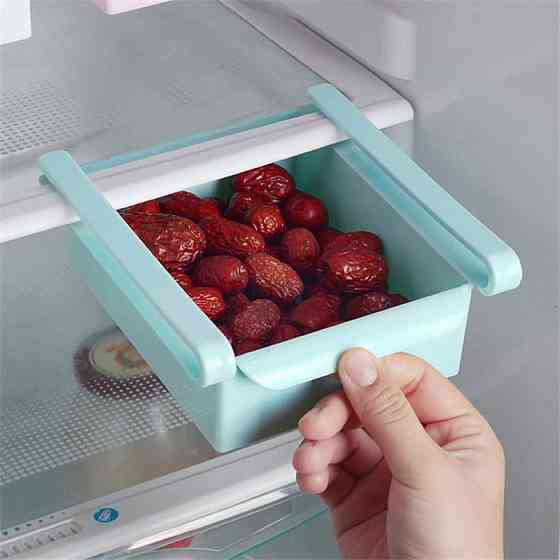 Подвесной контейнер для холодильника и дома Refrigerator Multifunctional Storage Box Голубой Сумы
