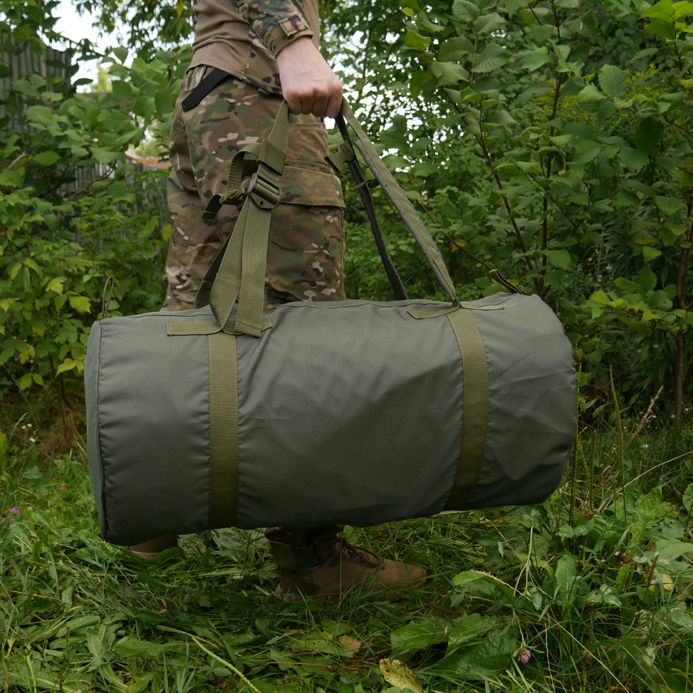 Сумка-баул Kiborg 80л олива. Баул армійський oliva, сумка баул ЗСУ, військовий баул тактичний 80 л Київ - фото 9