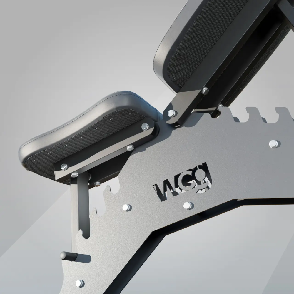 Скамья для жима горизонтальная регулируемая WCG Blade без стоек. Киев - изображение 7