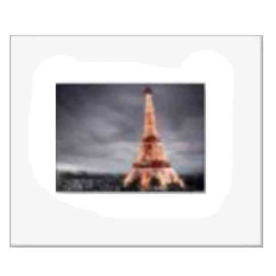 Картина в белой раме Parigi (31 х 26 см) Художественная шелковая печать Киев