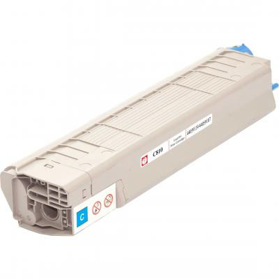 Тонер-картридж BASF OKI C810 Cyan 44059119/44059107 (KT-C810C) Винница - изображение 3