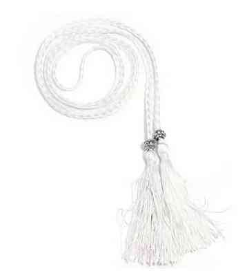 Пояс женский белый плетение Киев