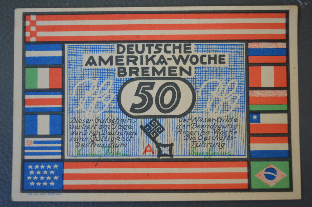 Німеччина. Нотгельд. 50 Pf ( 12 ) Полтава - фото 1