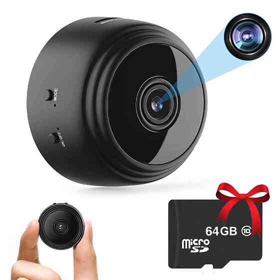 Мини IP камера с WiFi, A9 + Подарок Карта памяти 64GB / Беспроводная IP камера Киев