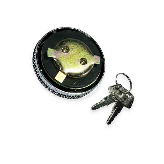 Крышка бака ГАЗ 3302, 3110 старый образец под ключ металл хром (без резьбы) (крышка бензобака) топливного Мукачево