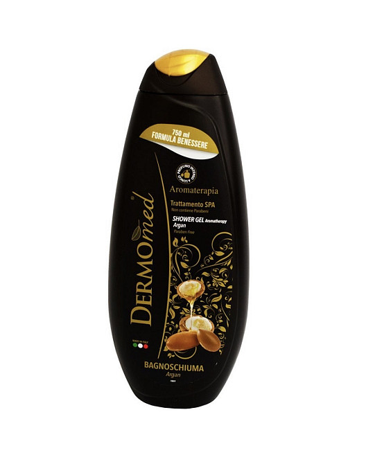 Гель для душу DermoMed Арганова олія 650 мл Виноградов - изображение 1