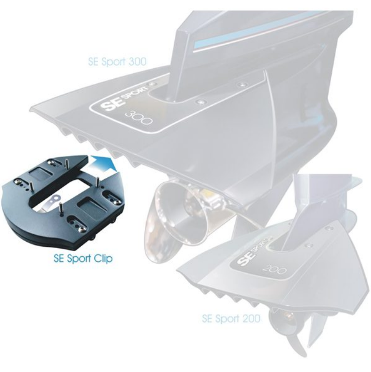 Нижня кліпса кріплення SE Sport – оригінальний елемент для безболтового монтажу гідрокрила на човновий мотор Київ - фото 1