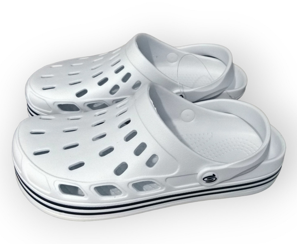 Чоловічі крокси білі сабо прогрес Одеса - фото 7