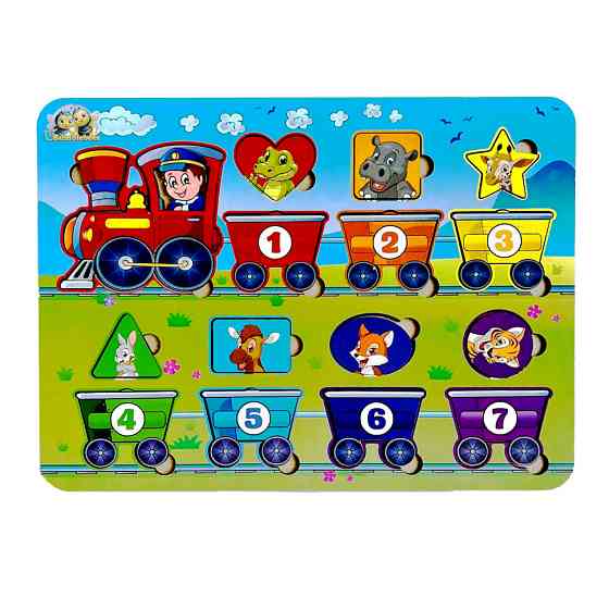 Деревянный пазл 