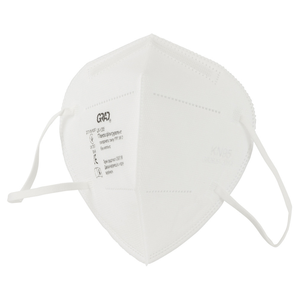 Grad Полумаска фильтровальная складного типа FFP1 NR D без клапана GRAD (9420975) Коломия - фото 2