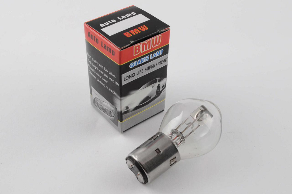 Лампа BA20D (2 уса) 12V 35W/35W (груша) BMW Мукачево - фото 1