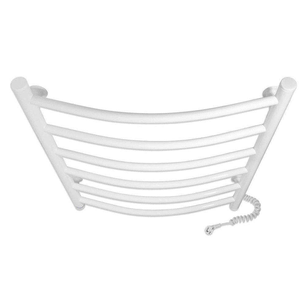 Електричний полотенцесушитель Laris Зебра Класик ЧК6 500Х600 Е білий Київ - фото 4