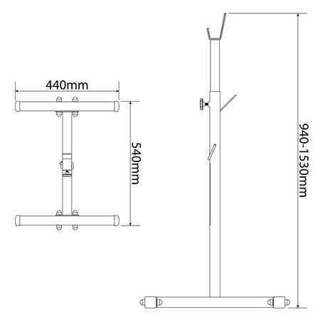Стойки для штанги до 280кг K-Sport KSH012 Киев