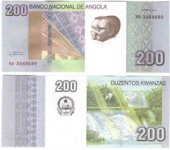 Ангола / Angola 200 Kwanzas 2012 UNC Полтава