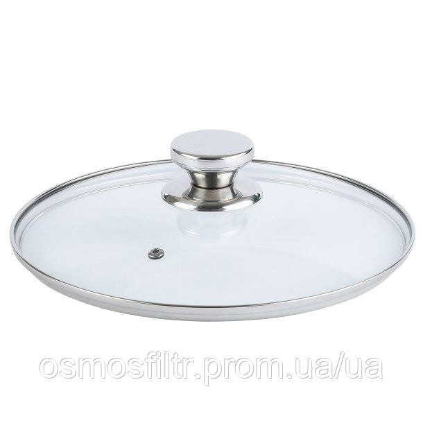 Кастрюля Axentia Brilliant Ø 24 см 5.8 л со стеклянной кришкой нерж сталь Н 13 см (135942) Киев - изображение 6