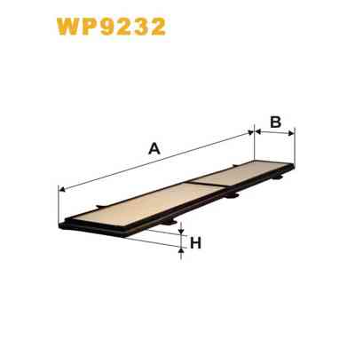 Фільтр салону Wixfiltron WP9232 Вінниця