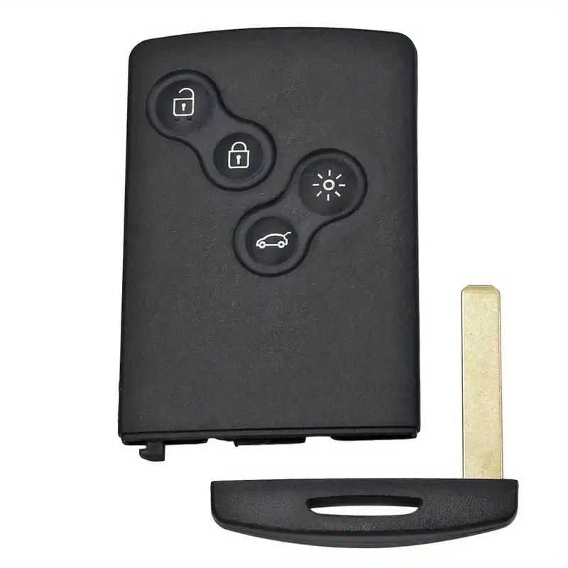 Ключ зажигания Renault с чипом и 4 кнопками Киев - изображение 5