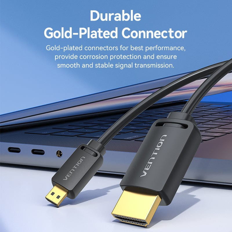Кабель HDMI M - Micro M, 3.0 м, V2.0 4K 60Гц 18Gbps HDR Dolby Vention Винница - изображение 7