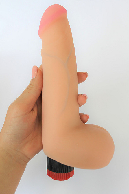 Вібратор EGZO Ciberskin V006 ( 19 см х 4,5 см ) Sex Aura Київ - фото 3