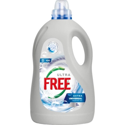 Гель для стирки Free Extra Universal С ароматом свежести 5 л (4820196011453) Вінниця - фото 1