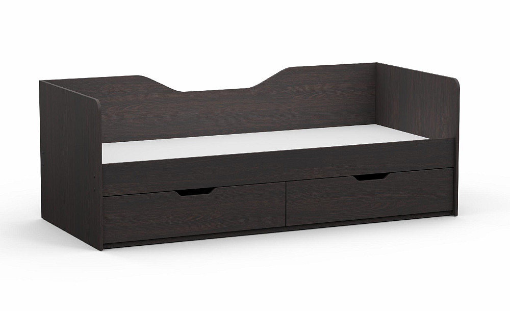 Кровать односпальная L-3, Венге Магия, 1932х850х700 Львов - изображение 1