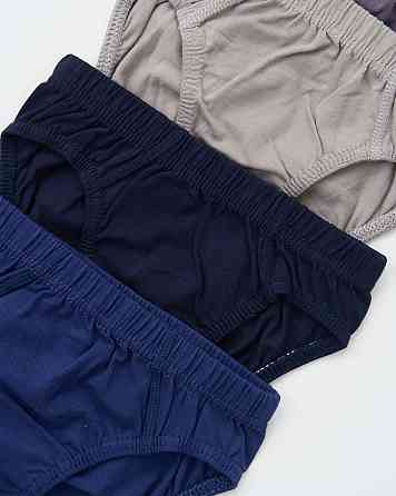 Подростковые трусы на мальчика - однотонный микс (5шт в уп) Nicoletta 41702 10-11 Киев