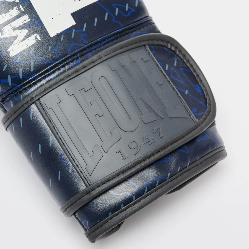 Боксерські рукавиці Leone GN004 PRIMAL INSTINCT Blue 14 унцій Кам'янське - фото 6