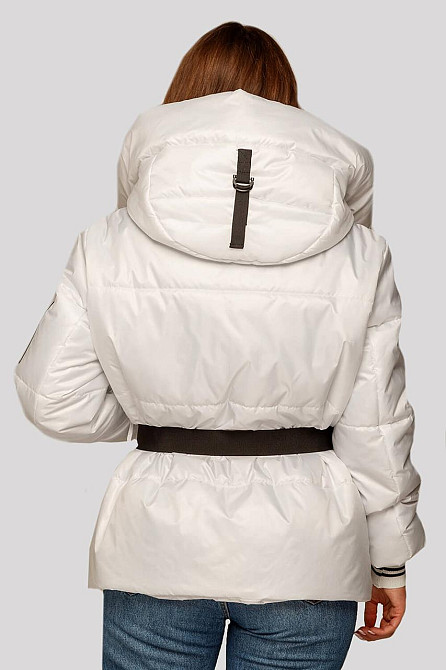 МОЛОДЕЖНАЯ ДЕМИСЕЗОННАЯ КУРТКА АЛЕСА СО СЪЕМНЫМ ПОЯСОМ И ТРИКОТАЖНЫМИ МАНЖЕТАМИ! 44-50р. Киев - изображение 6