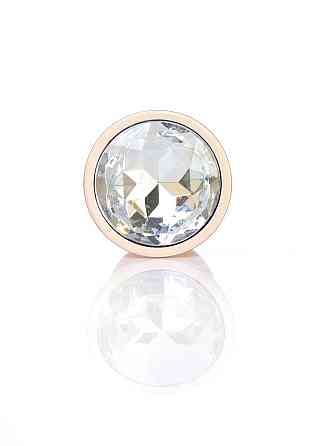 Анальна пробка - Jewellery Pearl Gold Plug Clear S Sex Aura Київ