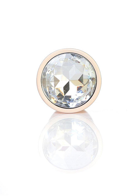 Анальная пробка - Jewellery Pearl Gold Plug Clear S Sex Aura Киев - изображение 2