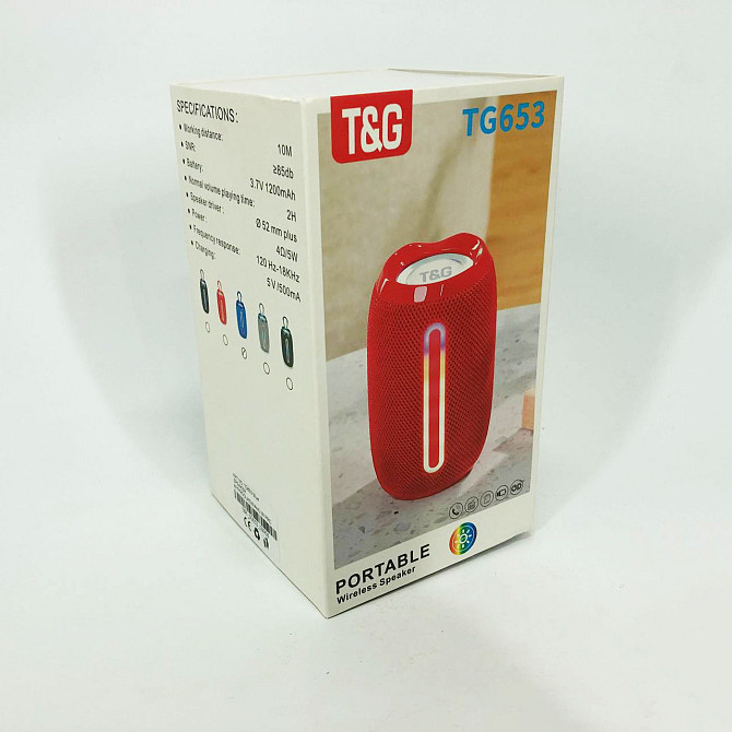 Активные колонки для дома TG653, Bluetooth колонка с динамической подсветкой, Блютуз аудио приемник XM-61 Львов - изображение 10