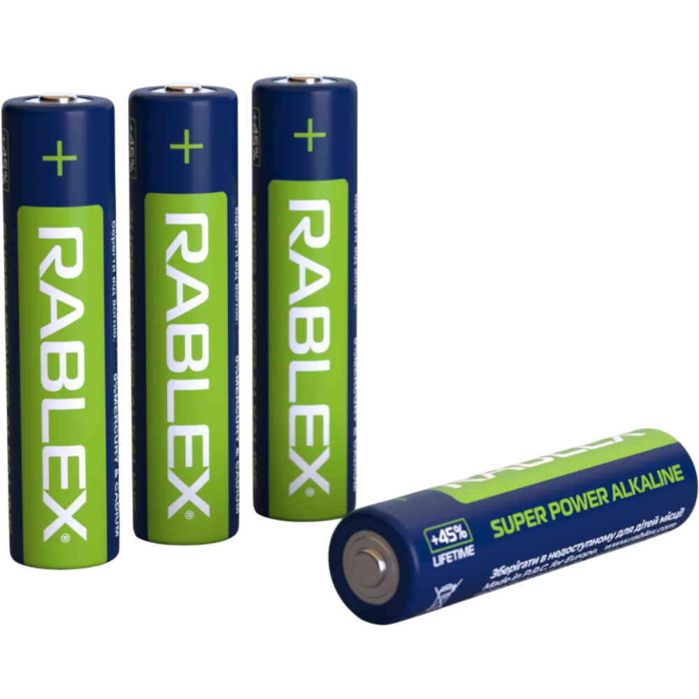 Батарейка Rablex LR3 AAA Alkaline (40шт в пачке) Днепр - изображение 1